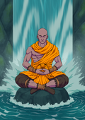 Seiko's Meditation - Digital Print